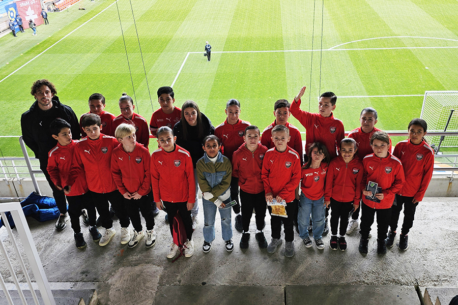 Les jeunes du RCO Agde invités au match MHSC – FC METZ.