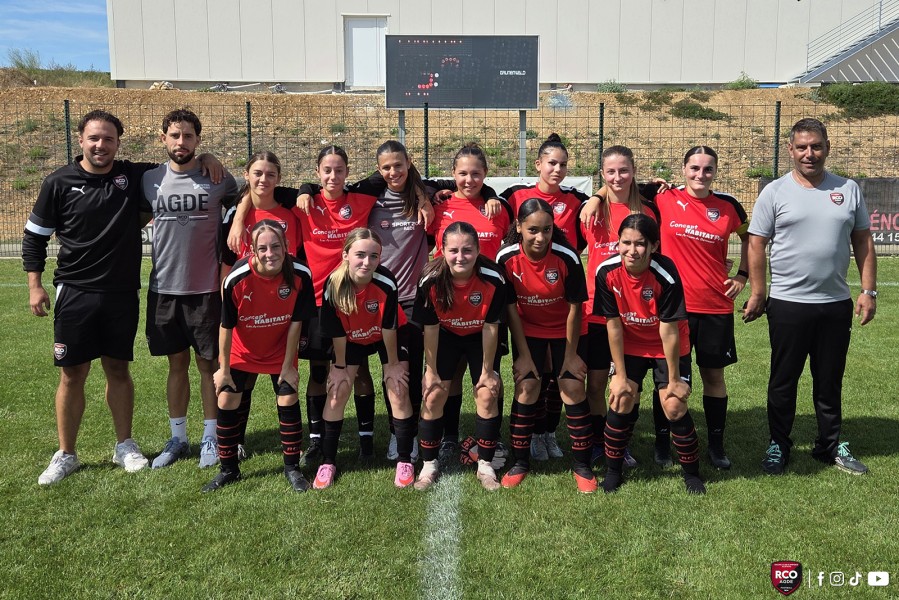 Coupe Nike U18 Féminines : le RCO Agde réussit son entrée à Sauvian !