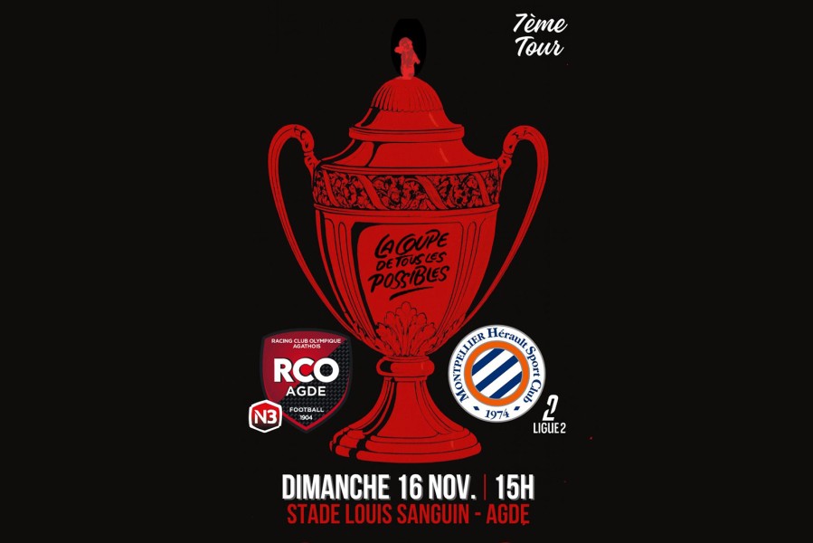 Coupe de France RCO Agde vs MHSC : Toutes les infos !