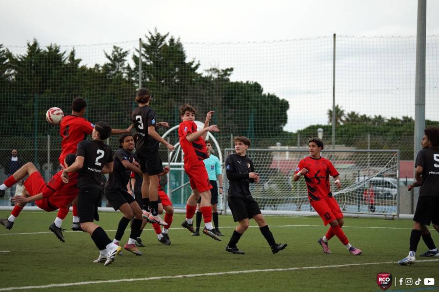 U17 Nationaux : défaite face à l’Olympique Rovenain