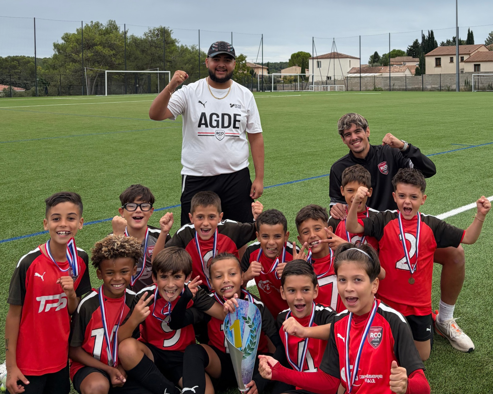 Nos U10 remportent le tournoi de Montferrier !