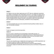 Reglement tournoi 2