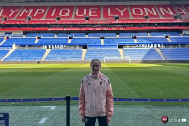 Maëva Tarbouriech à l’essai avec l’Olympique Lyonnais