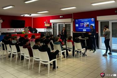 Le RCOA engagé contre le harcèlement : les U14 sensibilisés